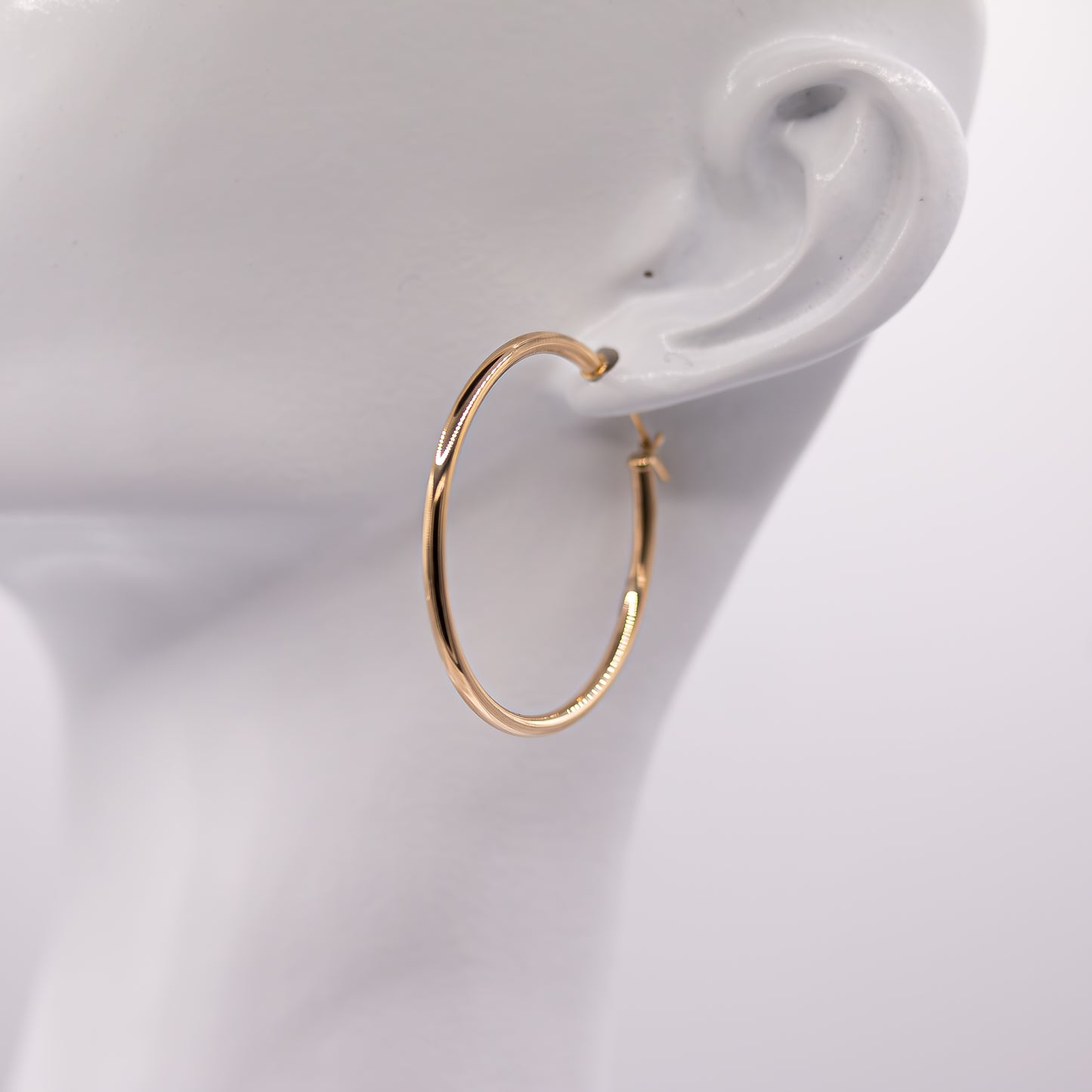 Tube Hoop Earrings