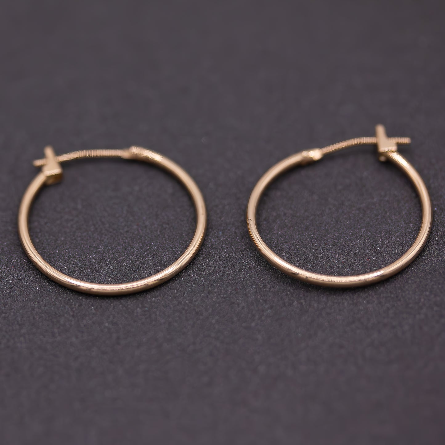 Tube Hoop Earrings