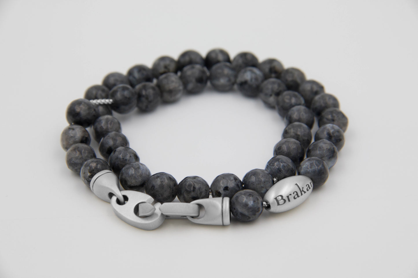 Larvikite Grey Bracelet
