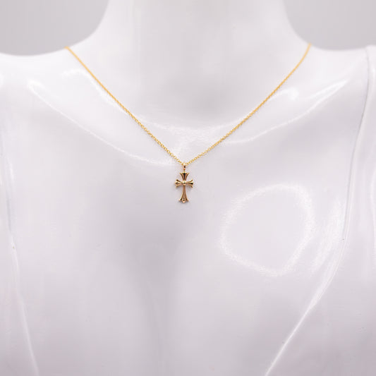 Tiny Cross Necklace