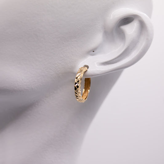 Diamond Cut Earrings