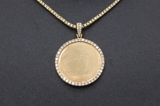 Medium Diamond Picture Pendant