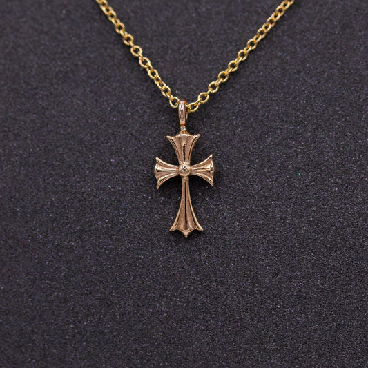 Tiny Cross Necklace
