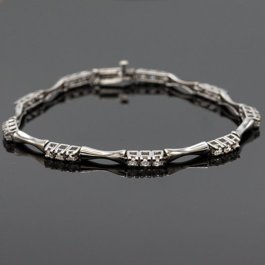Bracelet with Diamonds (9x3)