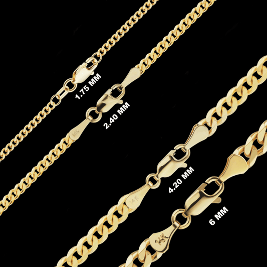 Curb Cuban Chain Selection